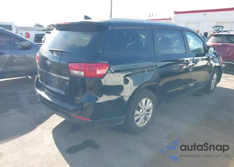2017 Kia Sedona Lx from USA, damaged, VIN KNDMB5C14H6283752